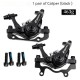 Bicycle Bilateral Drive Disc Brake Caliper Mountain MTB Road Bike Mechanical Aluminum Alloy Caliper Disc Brakes Caliper