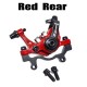 Bicycle Bilateral Drive Disc Brake Caliper Mountain MTB Road Bike Mechanical Aluminum Alloy Caliper Disc Brakes Caliper