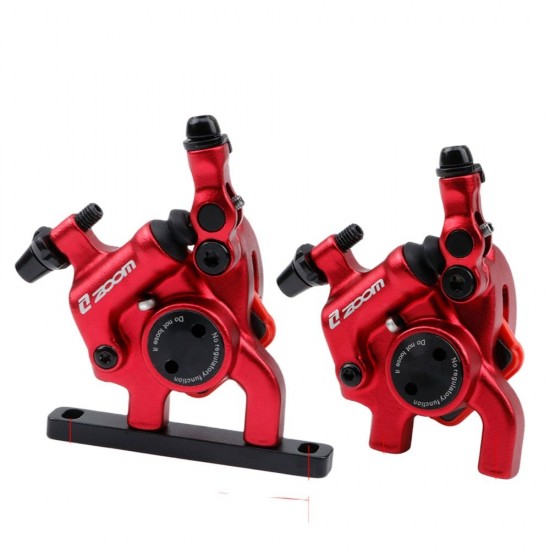 CATAZER Road Gravel CX Bicycle Mechanical Line Pulling Hydraulic Disc Brakes Set Flat Mount Calipers Anodized Clamp Bike Parts