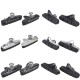 CATAZER Bicycle Brake Pads Block Replaceable Drawer Type V Clamp V Clamp Brake Block of Drawer Type