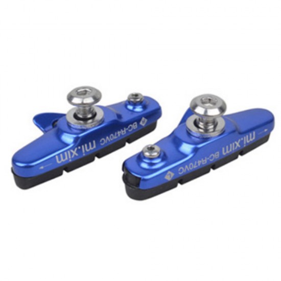CATAZER Bicycle Brake Pads Block Replaceable Drawer Type V Clamp V Clamp Brake Block of Drawer Type