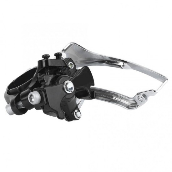 8 Speed Bike Front Derailleur 21/24/27 Speed Suitable for 42T Crankset Diameter of 31.8/34.9MM Universal