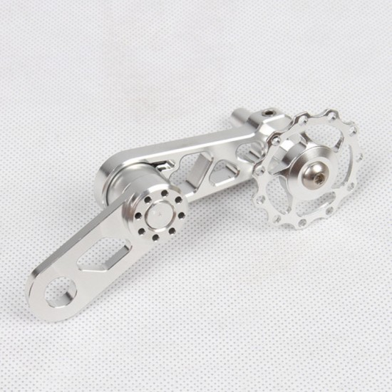 Folding Bike Single Speed Oval Chainring Pulley Jockey Wheel Chain Guider Rear Derailleur Extender Guider Chain Protector 412