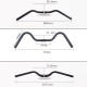 Bike Swallow Handlebar Comfortable Durable Retro Style For Mountain Road City Cycling Parts Bicycle Rise Bent Bar Aluminum Alloy