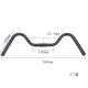 Bike Swallow Handlebar Comfortable Durable Retro Style For Mountain Road City Cycling Parts Bicycle Rise Bent Bar Aluminum Alloy