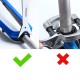 Bicycle Fork Bearing Seat Remover Tool Accessories Bike Fork Headset Base Spacer Removal Bowl Disassembly Repair Tool