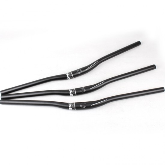 Mountain Bicycle Light Weight Alloy MTB Flat Riser Handlebar Straight and Swallow-shapde Handlebar 31.8*680mm-720mm