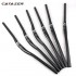 Mountain Bicycle Light Weight Alloy MTB Flat Riser Handlebar Straight and Swallow-shapde Handlebar 31.8*680mm-720mm