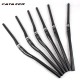 Mountain Bicycle Light Weight Alloy MTB Flat Riser Handlebar Straight and Swallow-shapde Handlebar 31.8*680mm-720mm