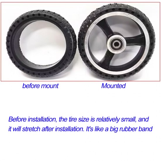 6.5*45 Electric Scooter Solid Tire