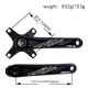 104BCD Mtb Crankstel Aluminium Met Bodem Fiets Crankstel Mtb Crank Fiets Accessoires 170Mm 172.5Mm 175Mm