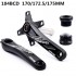 104BCD Mtb Crankstel Aluminium Met Bodem Fiets Crankstel Mtb Crank Fiets Accessoires 170Mm 172.5Mm 175Mm