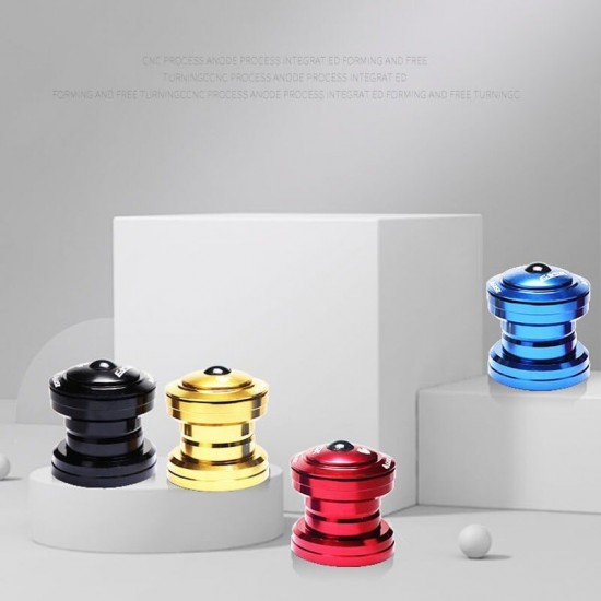 1 1/8" 34MM MTB Bike Headset Bearings Top Cap Cover Spacer Mountain Bicycle Threadless External Sealed Cartridge Stem 28.6 Fork