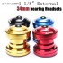 1 1/8" 34MM MTB Bike Headset Bearings Top Cap Cover Spacer Mountain Bicycle Threadless External Sealed Cartridge Stem 28.6 Fork