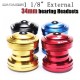 1 1/8" 34MM MTB Bike Headset Bearings Top Cap Cover Spacer Mountain Bicycle Threadless External Sealed Cartridge Stem 28.6 Fork