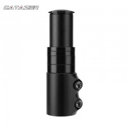 120mm Bike Handlebar Stem Riser Rise Up Extender Extension Heads Up Black Bicycle Adaptor Durable MTB Mountain Bike Stem