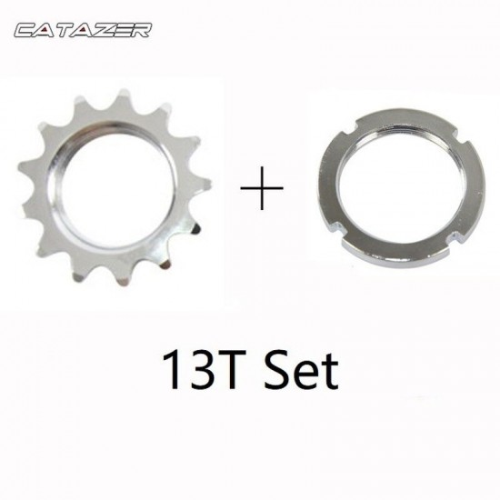 13T/14T/15T/16T/17T/18T Fixed Gear One Speed Bicycle Wheel Cogs Sprocket & Lockring For Fixie Track Bike Hub 13T/14T/15T/16T/17T/18T Fixed Gear One Speed Bicycle Wheel Cogs Sprocket & Lockring For Fixie Track Bike Hub