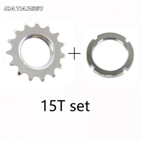 13T/14T/15T/16T/17T/18T Fixed Gear One Speed Bicycle Wheel Cogs Sprocket & Lockring For Fixie Track Bike Hub 13T/14T/15T/16T/17T/18T Fixed Gear One Speed Bicycle Wheel Cogs Sprocket & Lockring For Fixie Track Bike Hub