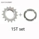 13T/14T/15T/16T/17T/18T Fixed Gear One Speed Bicycle Wheel Cogs Sprocket & Lockring For Fixie Track Bike Hub 13T/14T/15T/16T/17T/18T Fixed Gear One Speed Bicycle Wheel Cogs Sprocket & Lockring For Fixie Track Bike Hub