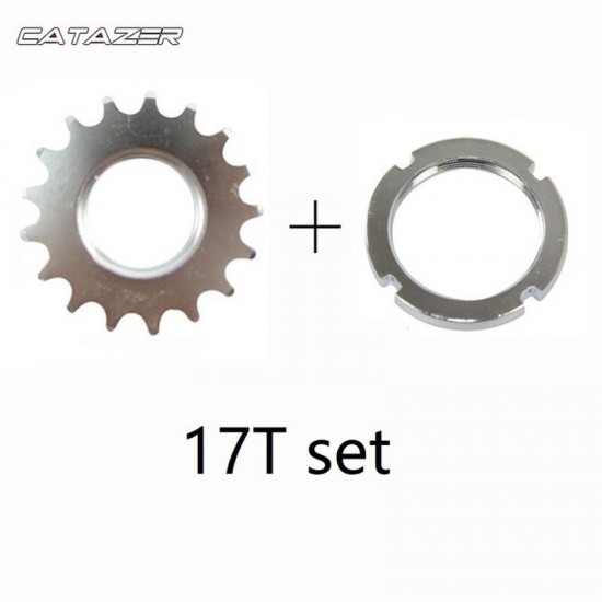13T/14T/15T/16T/17T/18T Fixed Gear One Speed Bicycle Wheel Cogs Sprocket & Lockring For Fixie Track Bike Hub 13T/14T/15T/16T/17T/18T Fixed Gear One Speed Bicycle Wheel Cogs Sprocket & Lockring For Fixie Track Bike Hub