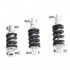 Rear Shock Suspension Absorber Bicycle Parts Rear Shock 100/125/135/150mm 1000LBS