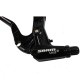  All Aluminum Alloy V-brake Disc Brakes Lever Mountain Bike Road Bicycle Brake Handle Crank Black Gray Color