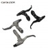  All Aluminum Alloy V-brake Disc Brakes Lever Mountain Bike Road Bicycle Brake Handle Crank Black Gray Color