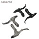  All Aluminum Alloy V-brake Disc Brakes Lever Mountain Bike Road Bicycle Brake Handle Crank Black Gray Color