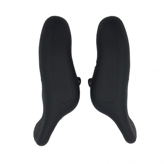 Bicycle Grips MTB Bike Handlebar Grips End Bar Cycling Parts TPR Rubber Black Color Mountain Bicycle Bar End Grips