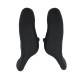 Bicycle Grips MTB Bike Handlebar Grips End Bar Cycling Parts TPR Rubber Black Color Mountain Bicycle Bar End Grips