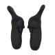 Bicycle Grips MTB Bike Handlebar Grips End Bar Cycling Parts TPR Rubber Black Color Mountain Bicycle Bar End Grips