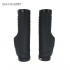 Bicycle Grips MTB Bike Handlebar Grips End Bar Cycling Parts TPR Rubber Black Color Mountain Bicycle Bar End Grips