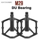 Road Bike Slip Ultralight Aluminum Alloy Bilateral Bearing Pedals Double Magnet MTB Bike Pedal Bicycle Pedals