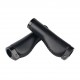 Cycling Handlebar Grips MTB BMX Road Anti-Skid PU Leather Bicycle Grips Mountain Bike Lock on Bicycle Handlebar End Grips