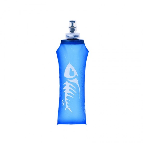 250/500 ML Water Bottle Soft Folding Portable Squeeze TPU Travel Bottles Outdoor Climbing Cycling Running Drinkware Bottle