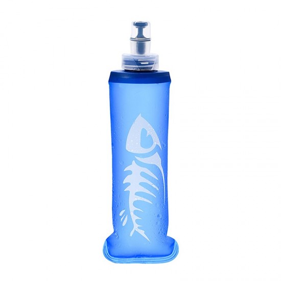 250/500 ML Water Bottle Soft Folding Portable Squeeze TPU Travel Bottles Outdoor Climbing Cycling Running Drinkware Bottle