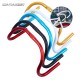 25.4mm Road Bike Handlebar Handles Fixed Gear Bike Bent Bar Bicycle Accessories Road Bike Aluminum Handlebars Aluminum Alloy