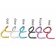 25.4mm Road Bike Handlebar Handles Fixed Gear Bike Bent Bar Bicycle Accessories Road Bike Aluminum Handlebars Aluminum Alloy