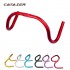 25.4mm Road Bike Handlebar Handles Fixed Gear Bike Bent Bar Bicycle Accessories Road Bike Aluminum Handlebars Aluminum Alloy