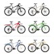 2PCS Cycling Mountain Bike Bicycle Front Mudguard Rear Fender Mud Guard Set for MTB Road Bike Wings