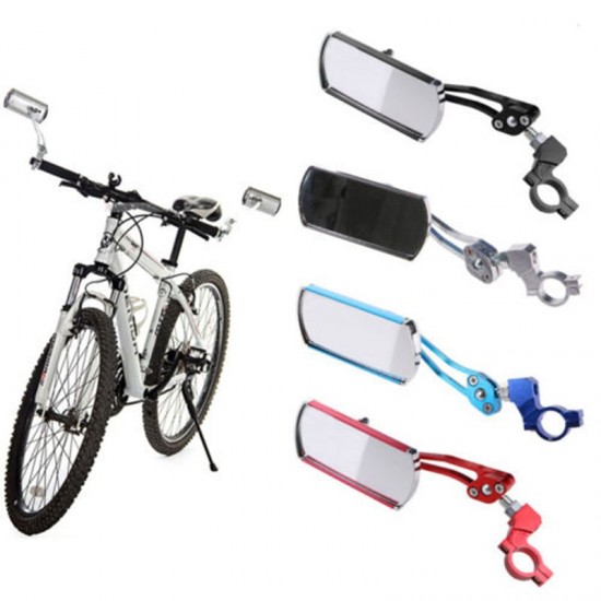 2PCS Cycling Bike Bicycle Classic Rear View Mirror Handlebar Flexible Safety Rearview 360 Degree Road Bike Mountain Bike