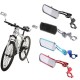 2PCS Cycling Bike Bicycle Classic Rear View Mirror Handlebar Flexible Safety Rearview 360 Degree Road Bike Mountain Bike
