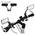 2PCS Cycling Bike Bicycle Classic Rear View Mirror Handlebar Flexible Safety Rearview 360 Degree Road Bike Mountain Bike