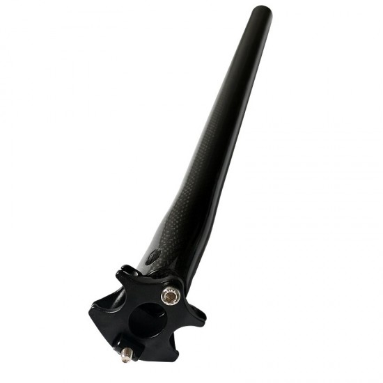 3K Full Carbon Fiber Bicycle Seatpost Offset 20mm Bicycle Parts 25.4/.27.2/30.8/31.6*350/400mm Mountain Road Bike Seatpost