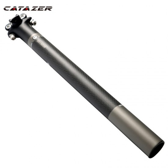 3K Matte Full Carbon Fiber Bicycle Seatpost Superlight MTB Road Bike Cycling Seat Post Parts 27.2/30.8/31.6 X 350/400 MM
