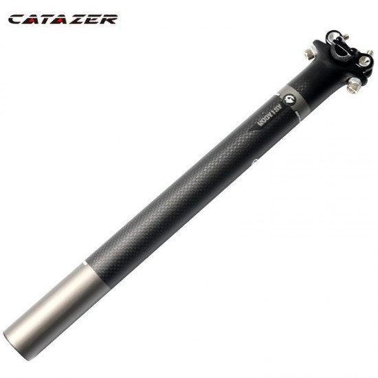 3K Matte Full Carbon Fiber Bicycle Seatpost Superlight MTB Road Bike Cycling Seat Post Parts 27.2/30.8/31.6 X 350/400 MM