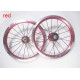 4 Bearing 14 Inch Alumilum Alloy Child Bike Wheelset 20H V Brake Kids Bike Wheel 412 Folding Bike Wheels