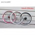 4 Bearing 14 Inch Alumilum Alloy Child Bike Wheelset 20H V Brake Kids Bike Wheel 412 Folding Bike Wheels