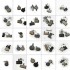 4 Pair MTB Bicycle Bike Cycling Disc Brake Pads Semi-metallic Brake Pad for SHIMANO SRAM AVID HAYES Magura Formula ZOOM