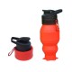 530ml Cycling MTB Sports Kettle Climbing Outdoor Bike Silicone Kettle Folding Water Cup Water Bottle Bicycle Water Bottle